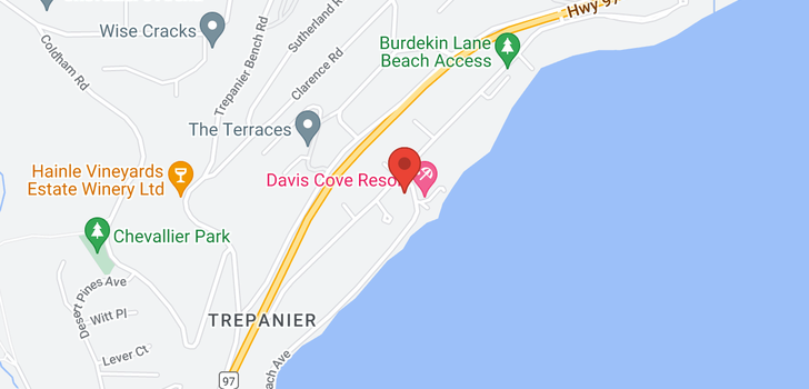 map of 3702 Beach Avenue